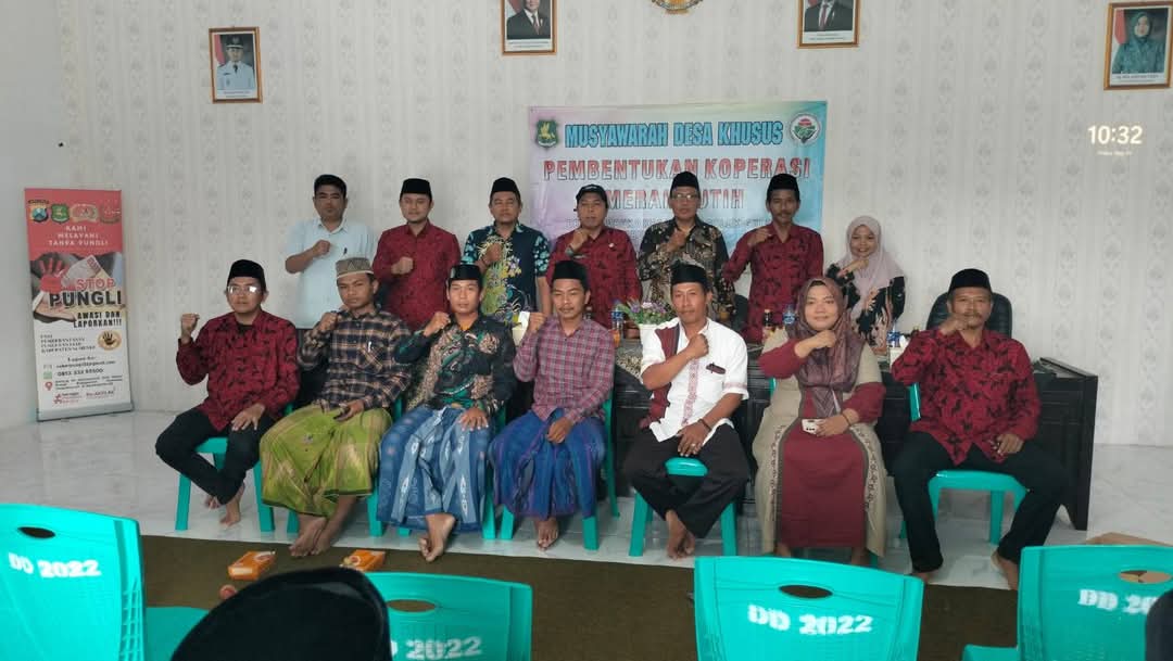 Koperasi Merah Putih di Desa Tambuko Terbentuk, Ilfiluhin: Upaya Pemerintah Pusat Meningkatkan Perekonomian Desa