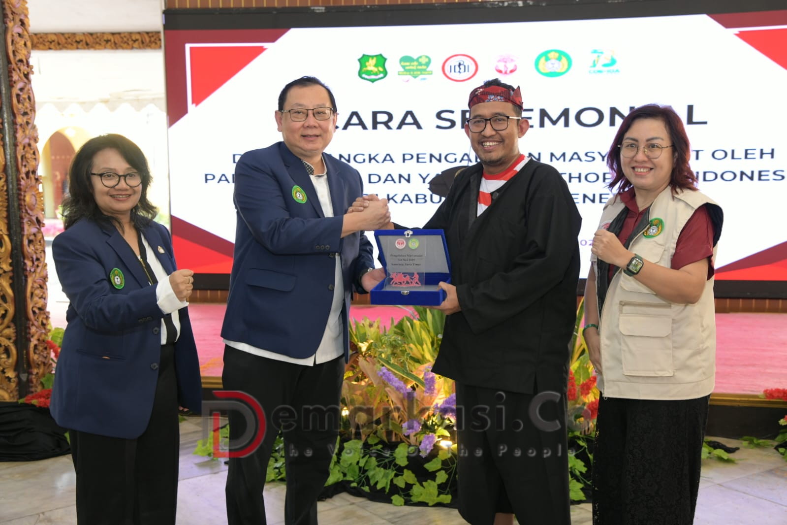 Achmad Fauzi Wongsojudo Pimpin Langsung Seremoni Kolaboratif Pemkab Sumenep dengan PABOI, COE-IOA dan YOI