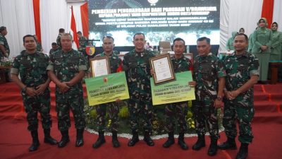 Dandim Sumenep Sampaikan Terimakasih kepada Pangdam Brawijaya atas Apresiasi Prajurit Berprestasi