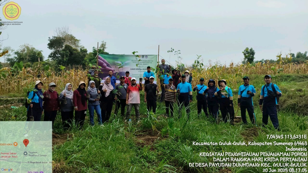 Sambut Hari Krida Pertanian 2025, Tiga BPP di Sumenep Gelar Bhakti Sosial