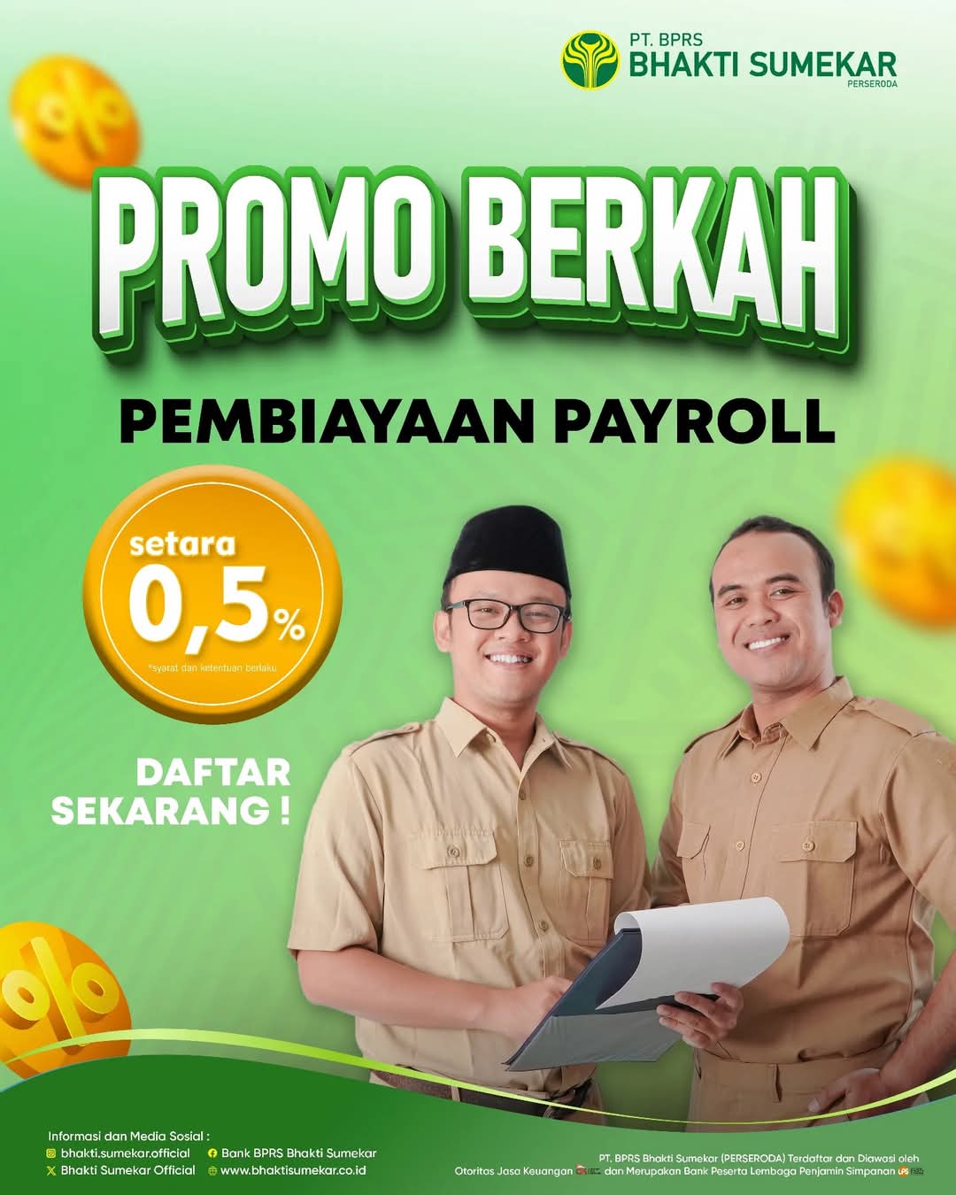 BPRS Bhakti Sumekar Sumenep Buka Program Pembiayaan Khusus Perangkat Desa, Sergur dan Jaspel