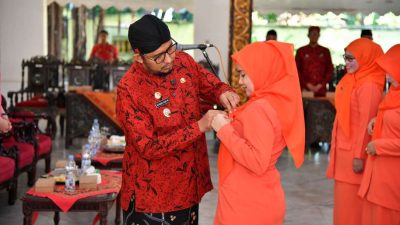 Bupati Fauzi Lantik Pengurus GOW Kabupaten Sumenep Masa Bhakti 2025-2030