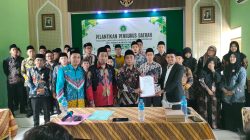 Perkuat  Integritas Demi Wujudkan Madrasah Hebat, PGMNI Jatim Lantik Ratusan Guru Madrasah Sumenep