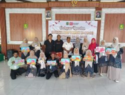 Ketua HIMPAUDI Beri Apresiasi Lomba Menempel dan Mewarnai Peringatan HUT ke-80 RI di Kecamatan Guluk-Guluk