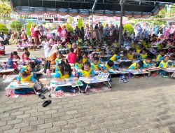 Ratusan Siswa PAUD Padati Pendopo Kecamatan Guluk-Guluk