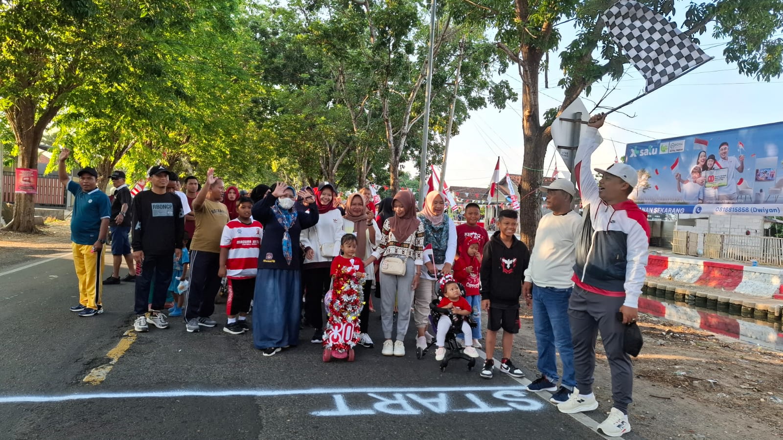 Warga RT 04 Pabian Gelar JJS, Semarakkan HUT ke-80 Kemerdekaan RI