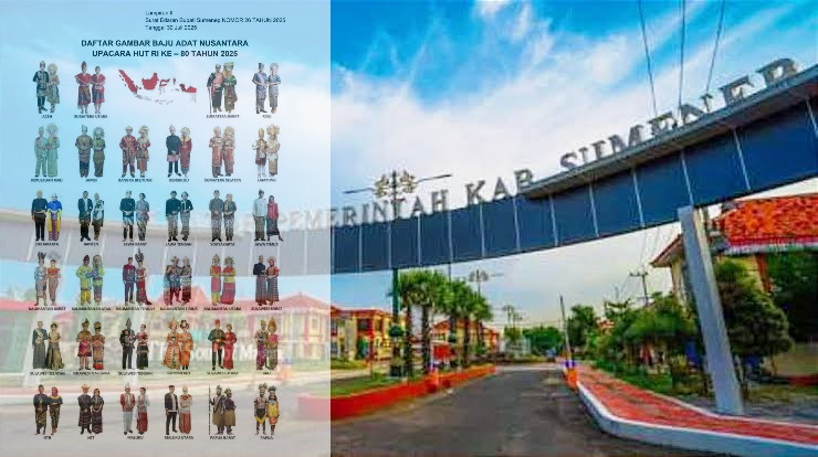 Berikut Pakaian Adat yang Akan Dikenakan Forkopimda, OPD, Kepala Bagian, Camat, Pimpinan BUMN/BUMD di Upacara Bendera Tahun Ini