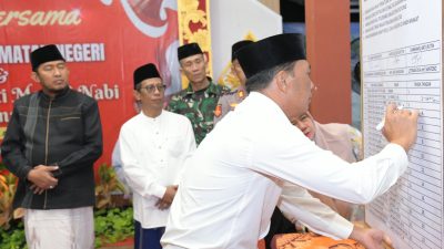 Wujud Kepedulian Terhadap Kondisi Bangsa, Bupati Sumenep dan Masyarakat Batuputih Gelar Doa Bersama