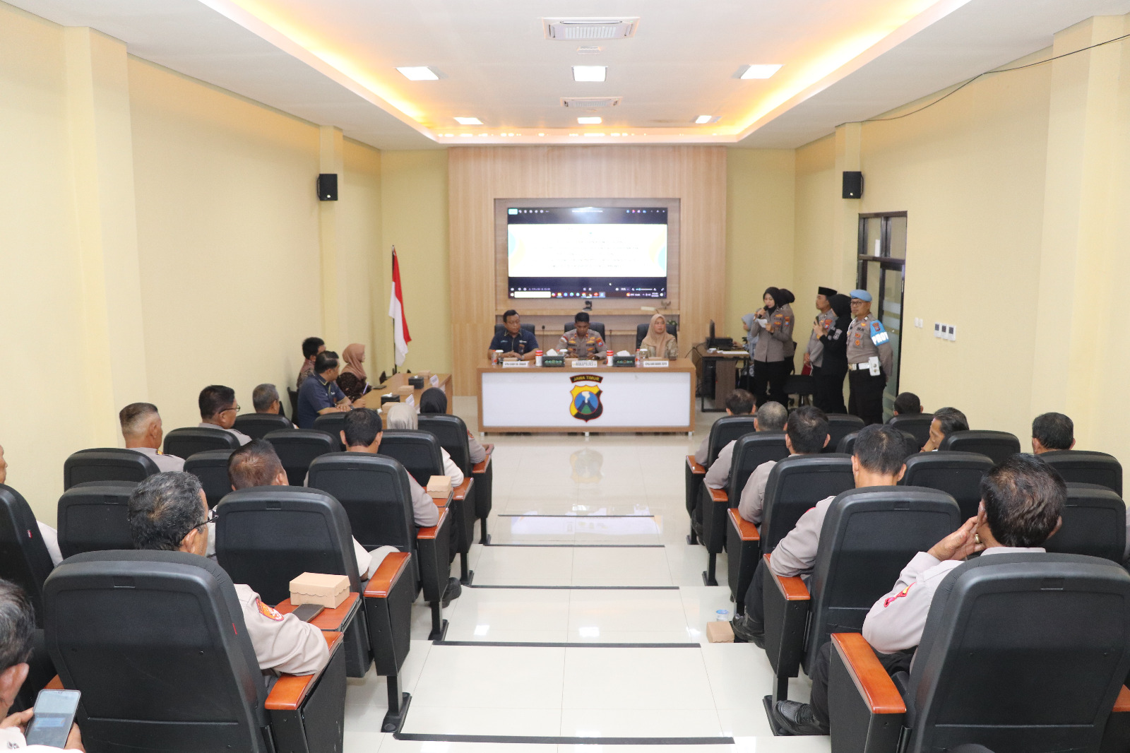 Wakapolres Sumenep Beri Pesan bagi Personel Menjelang Purna Tugas