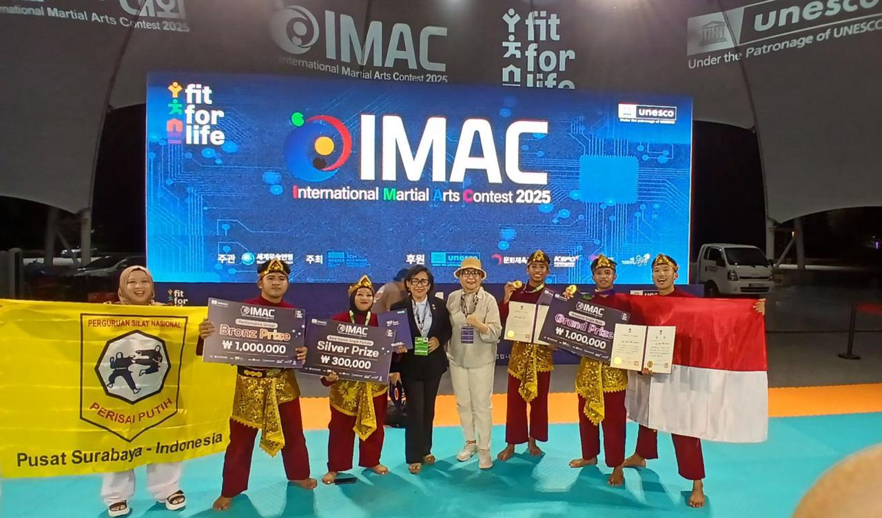 PSN Perisai Putih Juara Umum IMAC di Korea Selatan