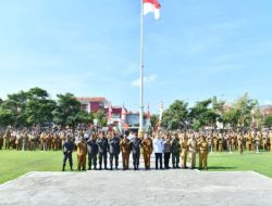 Kepala BNN Provinsi Jawa Timur Pimpin Apel Gabungan ASN di Lingkungan Pemkab Sumenep