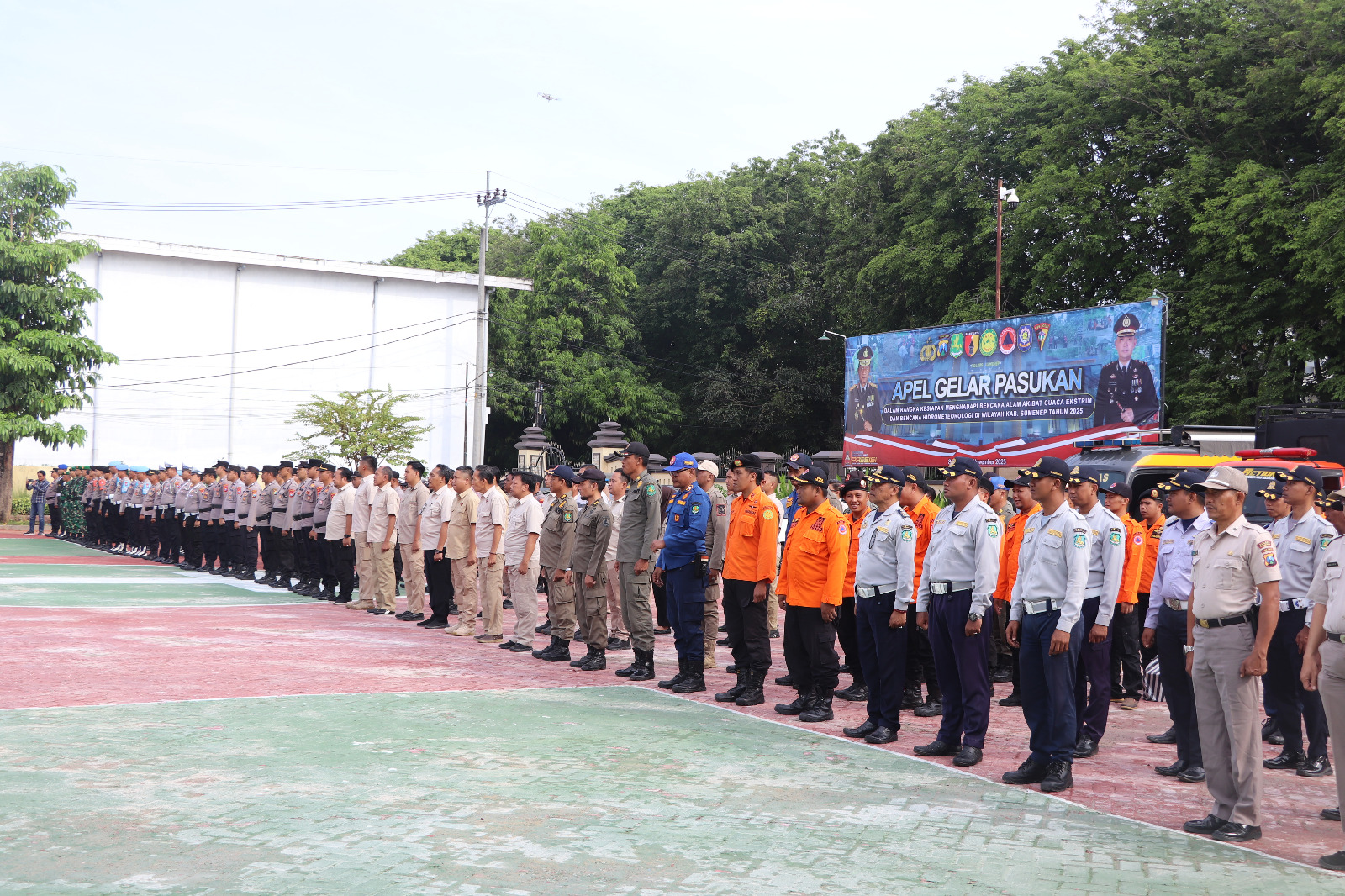 Wujudkan Tanggap Bencana, Kapolres Sumenep AKBP Rivanda Tegaskan Kesiapan Personel dan Sarpras