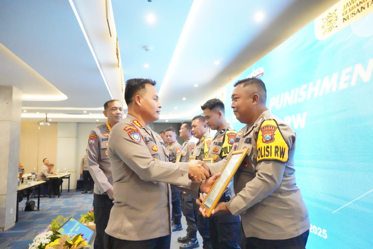 Polres Sumenep Terima Penghargaan Polda Jatim