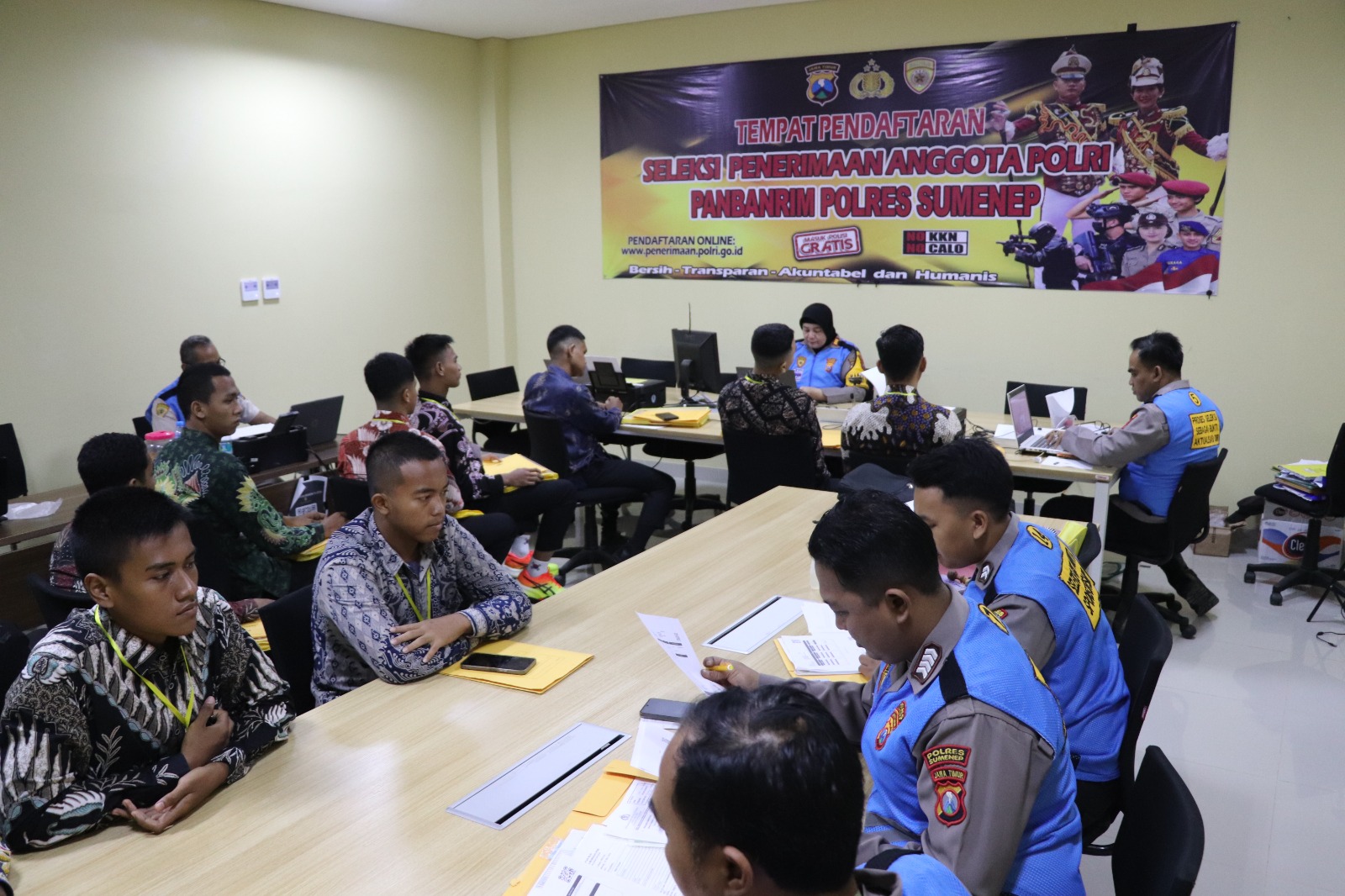 Rikmin Awal Bintara Brimob 2026, Polres Sumenep Pastikan Seleksi Berjalan Bersih dan Transparan