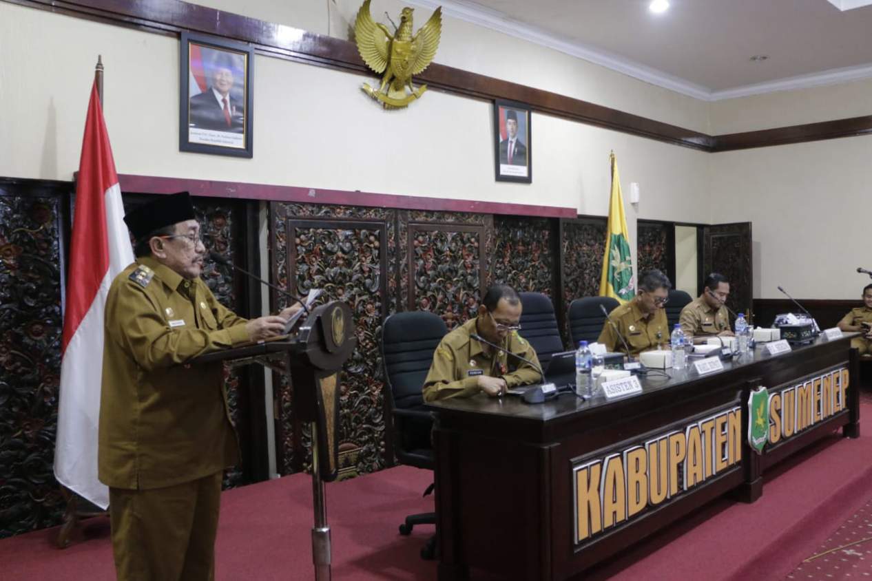 Wakil Bupati Sumenep Secara Resmi Membuka Agenda Implementasi HLM-TP2DD