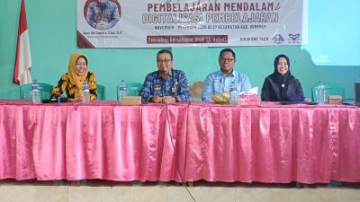 Kabid GTK Disdik Sumenep Beri Pesan Mendalam pada Dewan Guru di Acara Safari Pelatihan Pembelajaran