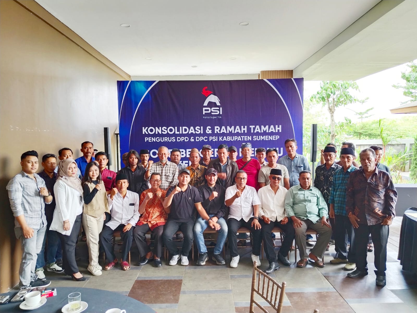 Pengurus PSI Sumenep Periode 2025-2030 Mantapkan Langkah Politik melalui Konsolidasi dan Ramah Tamah