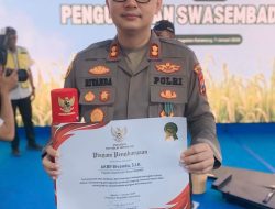 Kapolres Sumenep Terima Apresiasi Presiden RI atas Peningkatan Pangan Nasional 2025