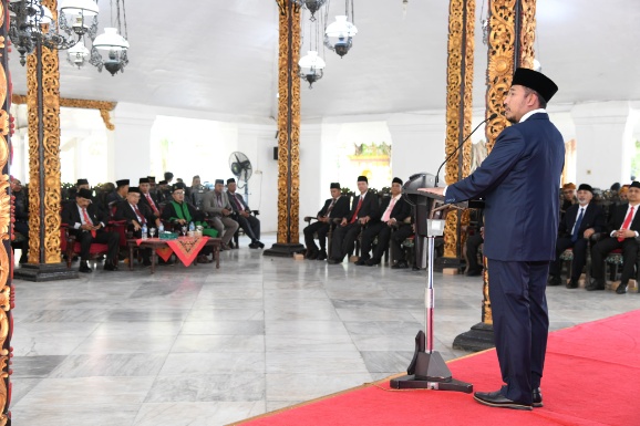 Achmad Fauzi Wongsojudo Melantik Sembilan Pejabat Eselon II di Lingkungan Pemkab Sumenep, Berikut Daftarnya