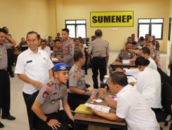 Asistensi Itwasda Polda Jatim Terkait Kepatuhan Dalam Pelaporan LHKPN di Polres Sumenep