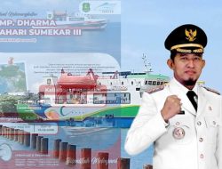 Pastikan Akses Transportasi Laut Maksimal, Bupati Sumenep Kembali Layarkan KMP DBS III
