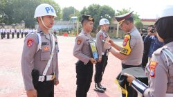 Polres Sumenep Gelar Upacara Penghargaan dan PTDH, Tekankan Integritas dan Disiplin Anggota