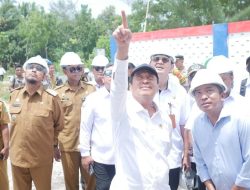 Bupati Sumenep Dampingi Menteri KKP RI Tinjau Langsung Pembangunan KNMP di Desa Dapenda