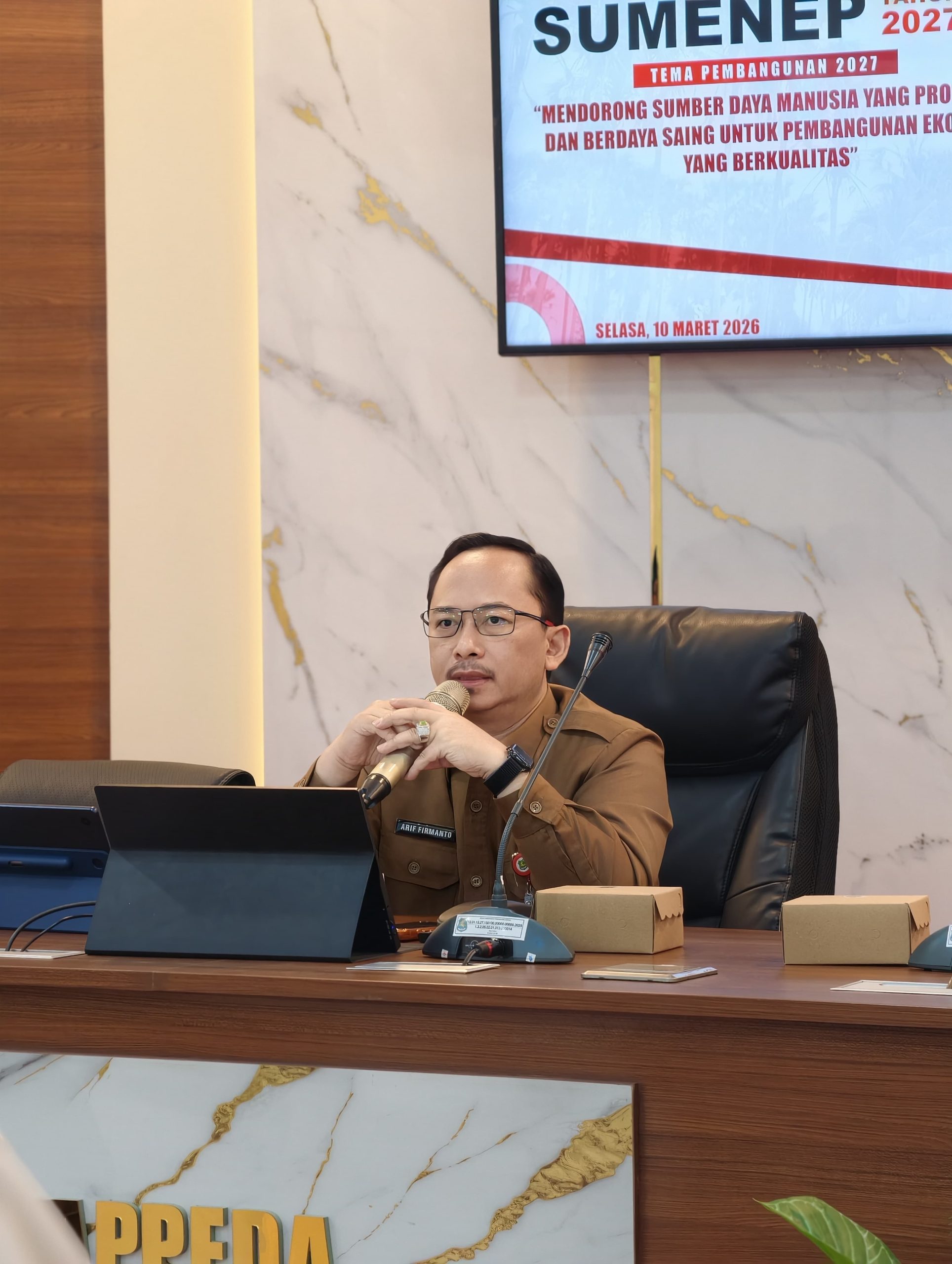 Rapat Desk Pemenuhan Data Dukung Proyek Strategis Nasional Kabupaten Sumenep