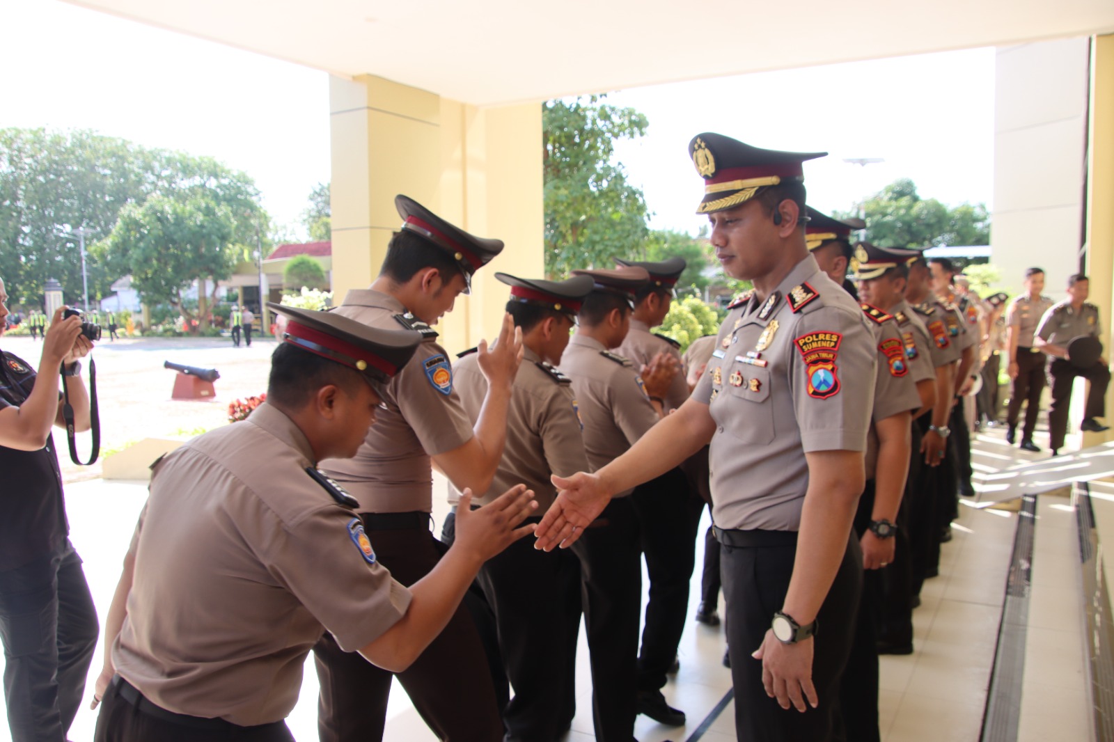 Polres Sumenep Gelar Apel Pagi dan Halal Bihalal, Perkuat Silaturahmi Usai Idul Fitri