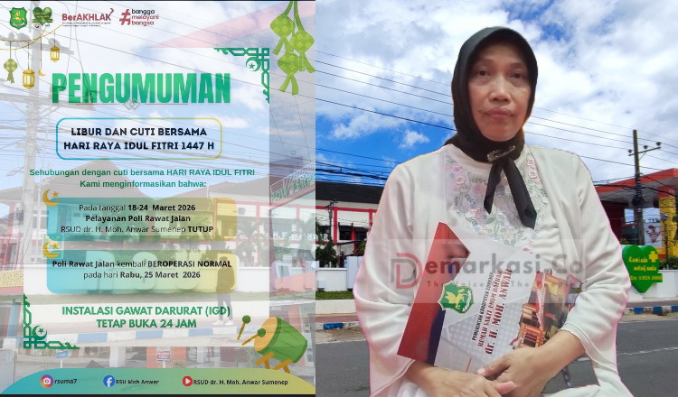 RSUD Sumenep Umumkan Libur Idul Fitri, IGD Tetap Siaga 24 Jam