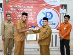 Dukung Penyediaan Data Berkualitas,.Pemkab Sumenep Dorong Penguatan Desa Cantik 