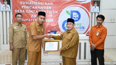 Dukung Penyediaan Data Berkualitas,.Pemkab Sumenep Dorong Penguatan Desa Cantik 