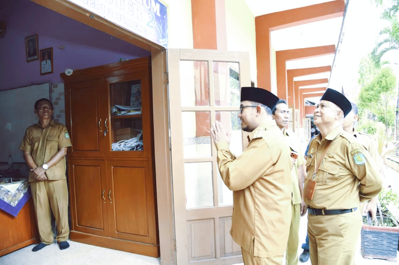 Bupati Sumenep Tinjau Langsung Pelaksanaan Tes Kemampuan Akademik Tingkat SMP Tahun 2026