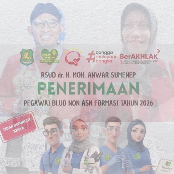 RSUD dr. H. Moh. Anwar Sumenep Resmi Membuka Rekrutmen Pegawai BLUD non-ASN Formasi 2026