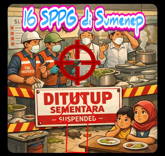 Terkendala IPAL, Operasional 16 SPPG di Sumenep Resmi Dihentikan Sementara oleh BGN