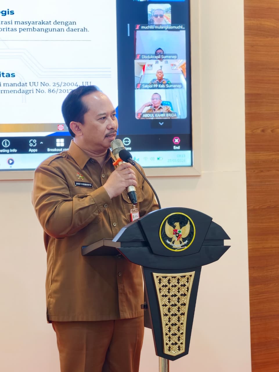 Arif Firmanto: Akuntabilitas Dimulai dari Perencanaan Baik hingga Evaluasi Transparan