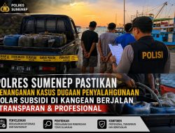 Polres Sumenep Pastikan Penanganan Dugaan Penyalahgunaan Solar Subsidi di Kangean Berjalan Transparan dan Profesional