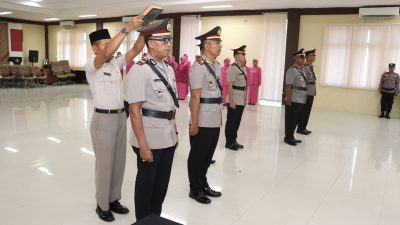 Polres Sumenep Mutasi Pejabat, Empat Kapolsek Berganti