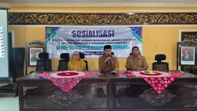 Dinsos P3A Kabupaten Sumenep Sosialisasikan Tata Cara Penyusunan LPJ Dana Hibah