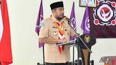 Membuka Rakercab Gerakan Pramuka Kwartir Cabang 2026, Bupati Sumenep Sampaikan Pesan ini