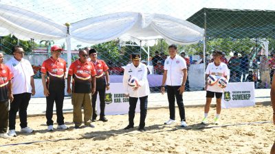 Bupati Fauzi: Kejurprov Bola Voli Pantai Jadi Panggung Lahirnya Atlet Masa Depan