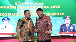 Bupati Fauzi dan Danrem Kohir Sepakat Jaga Stabilitas Demi Percepat Pembangunan Sumenep
