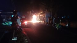 BREAKING NEWS: Motor Yamaha Vario Hangus Terbakar di Jalan Guluk-Guluk – Pakong
