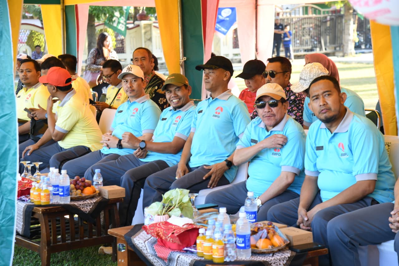 Semarak Kemerdekaan Tim Forkopimda Sumenep dan BPMD Bertanding Mini Soccer
